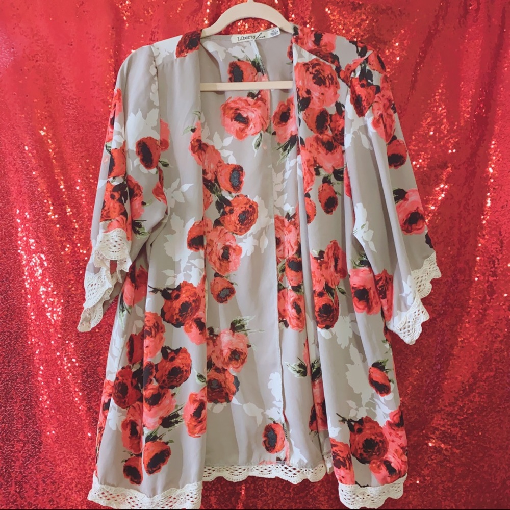 Floral Kimono